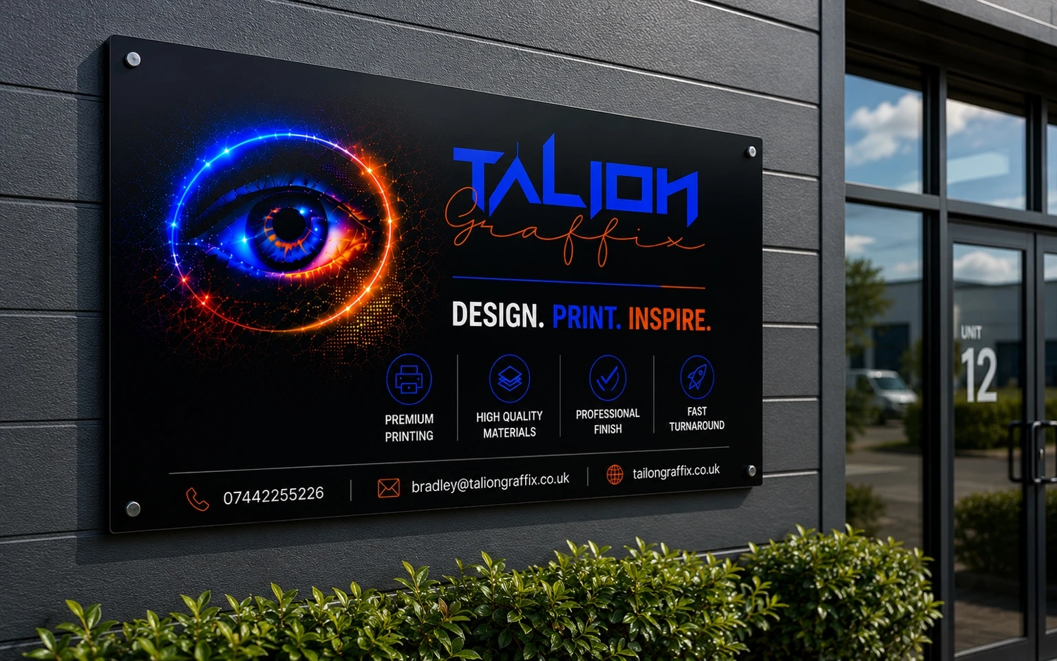 Business signage